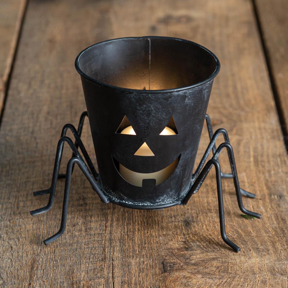 Spider Luminary Bucket – Countryside Home Decor