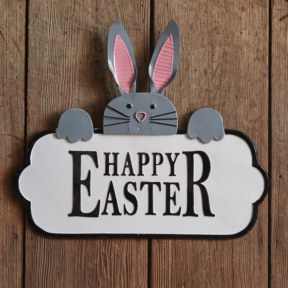 Happy Easter Bunny Sign - Countryside Home Decor