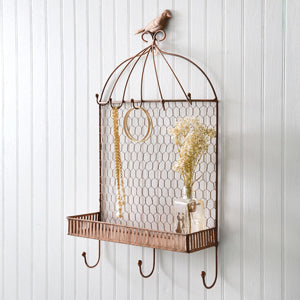Copper Farmhouse Hanging Jewelry Display - Countryside Home Decor