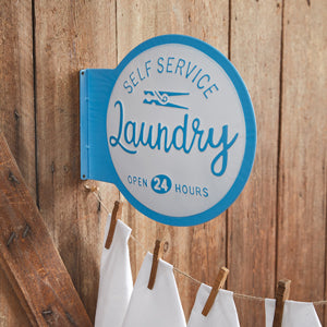 Self Service Laundry Sign - Countryside Home Decor