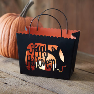 Happy Halloween Candy Bag Luminary - Countryside Home Decor