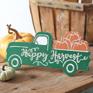 Tabletop Happy Harvest Truck - Countryside Home Decor