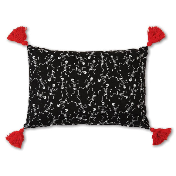 Dancing Skeletons Accent Pillow - Countryside Home Decor