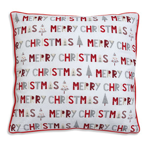 Double Sided Merry Christmas Throw Pillow - Countryside Home Decor