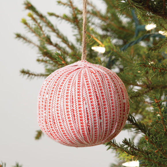 Merry Christmas Fabric Ornament - Countryside Home Decor