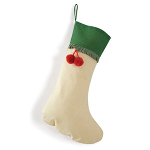 Traditional Holiday Stocking - Countryside Home Decor