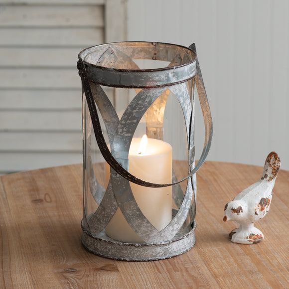 Bristol Pillar Candle Lantern - Countryside Home Decor