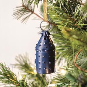 Mini Paul Revere Lantern Ornament - Blue - Box of 6 - Countryside Home Decor