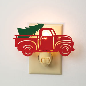 Red Christmas Truck Night Light - Box of 4 - Countryside Home Decor