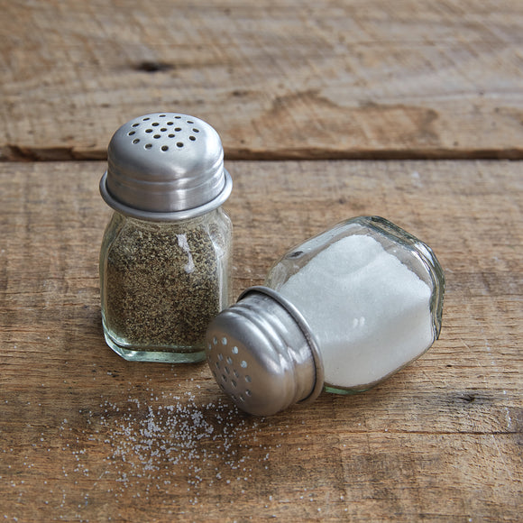 Mini Salt and Pepper Shakers - Box of 6 - Countryside Home Decor