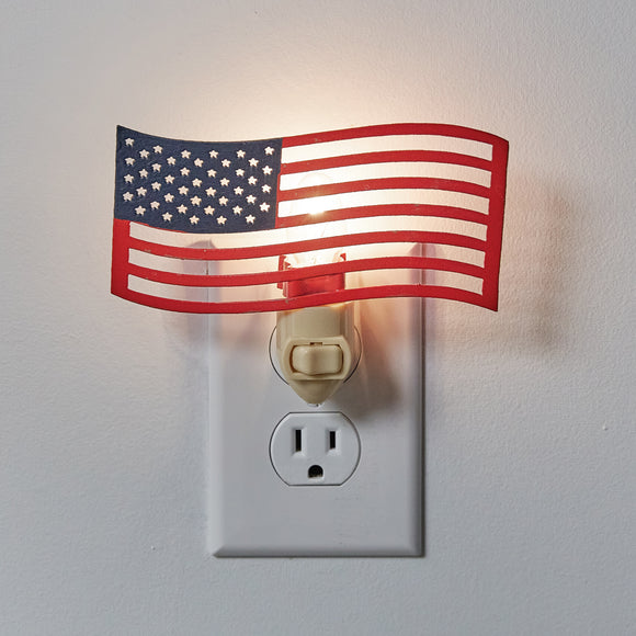 American Flag Night Light - Box of 4 - Countryside Home Decor