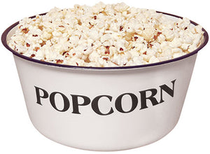 Popcorn Enamelware Bowl - Countryside Home Decor
