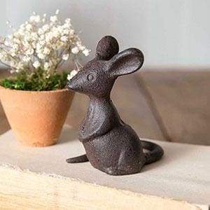 Cast Iron Mouse - Box of 4 - Countryside Home Decor