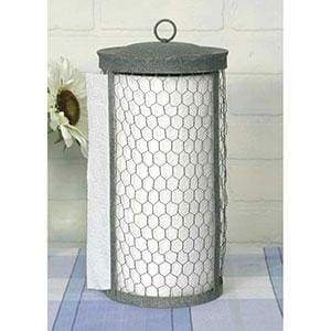 Chicken Wire Paper Towel Holder - Countryside Home Decor