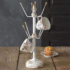 Display Stand with 8 Hooks - Countryside Home Decor