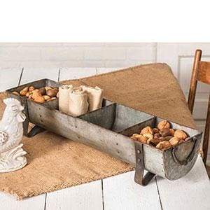 Divided Chicken Feeder - Countryside Home Decor
