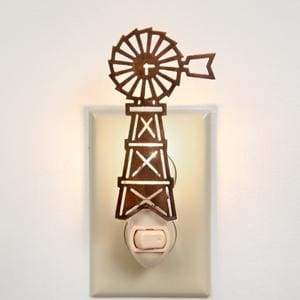 Farmhouse Windmill Night Light - Box of 4 - Countryside Home Decor