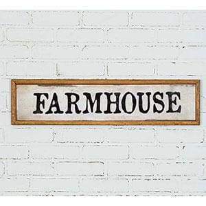 Farmhouse Wood Wall Sign - Countryside Home Decor
