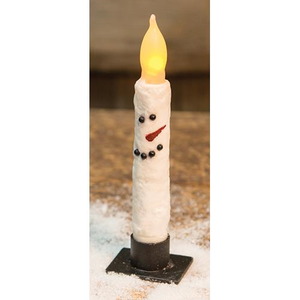 Snowman Timer Taper - Countryside Home Decor