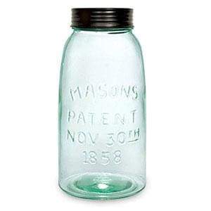 Half Gallon Mason Jar With Lid - Countryside Home Decor