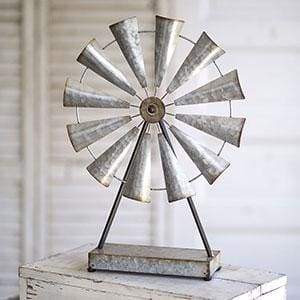 Large Tabletop Windmill - Countryside Home Decor