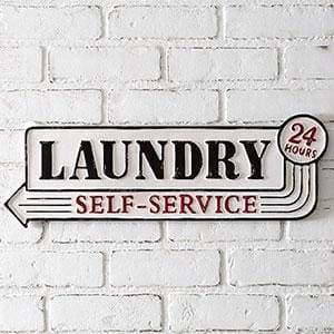 Laundry Metal Sign - Countryside Home Decor