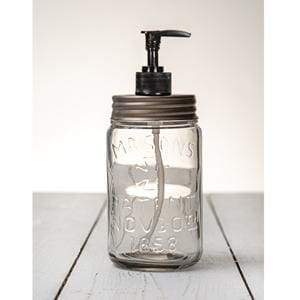Pint Mason Jar Soap/Lotion Dispenser - Zinc - Countryside Home Decor