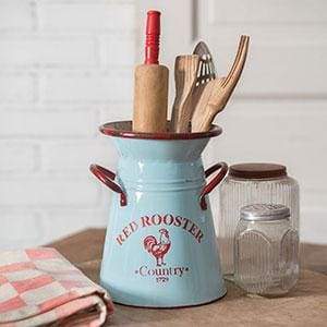 Red Rooster Kitchen Caddy Pitcher - Countryside Home Decor