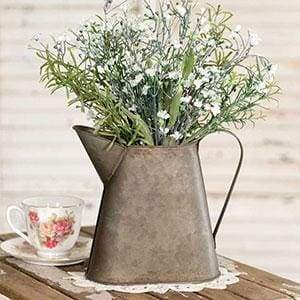 Small Metal Pitcher - Countryside Home Decor