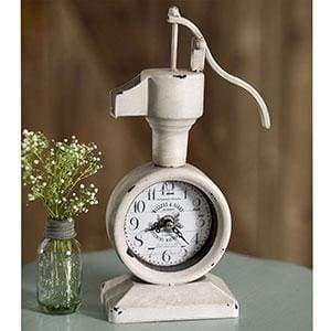 Water Pump Clock - Countryside Home Decor
