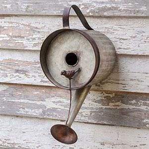 Watering Can Birdhouse - Countryside Home Decor