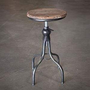 Wooden Top Stool - Countryside Home Decor